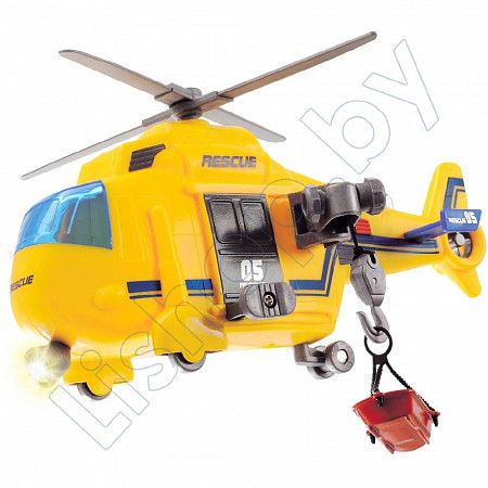 На картинке изображен Игрушка Dickie Toys Спасательный вертолет 18 см (203563573) Игрушка Dickie Toys Спасательный вертолет 18 см (203563573)