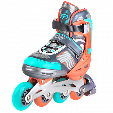 На картинке изображен Роликовые коньки Tech Team Azart 2021 pink Роликовые коньки Tech Team Azart 2021 pink