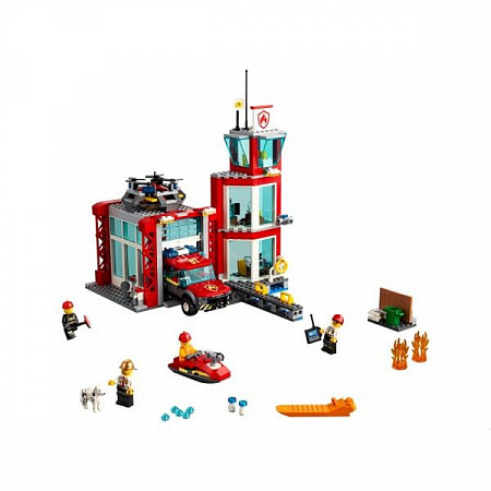 Конструктор LEGO City Пожарное депо 60215