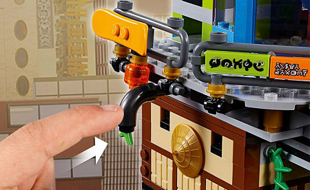 Конструктор LEGO Ninjago Порт Ниндзяго Сити 70657