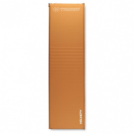 На картинке изображен Самонадувающийся коврик Trimm Velvety orange Самонадувающийся коврик Trimm Velvety orange