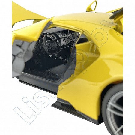 Масштабная модель автомобиля Maisto 1:18 Ford GT 2017 (31384) yellow