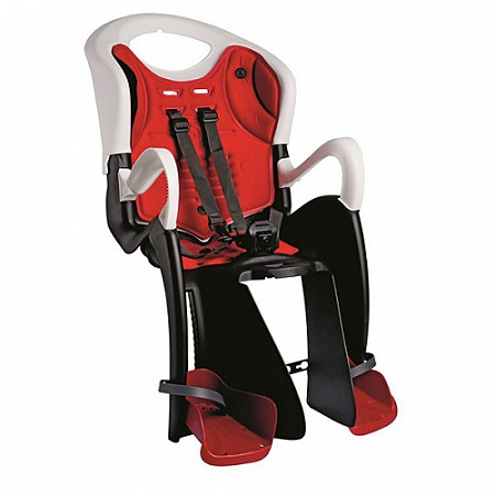 Детское велокресло заднее Bellelli Tiger Standard B-Fix 01TGTSB0020 white/red