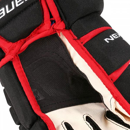 Перчатки хоккейные Bauer Nexus 1000 Sr Black/Red