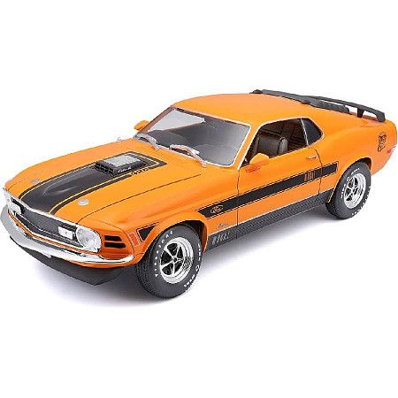Машинка Maisto 1:18 1970 Ford Mustang Mach 1 (31453) orange