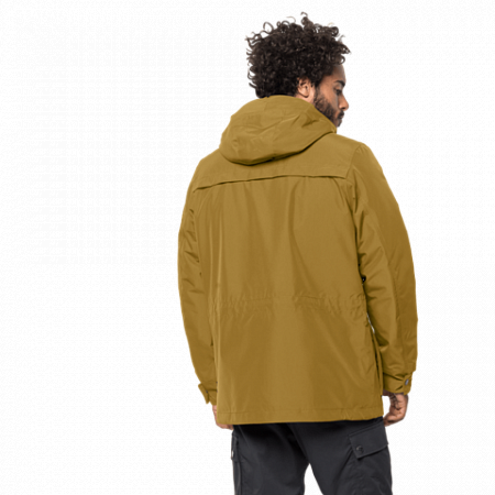 Куртка мужская Jack Wolfskin Bridgeport Bay Jacket golden amber