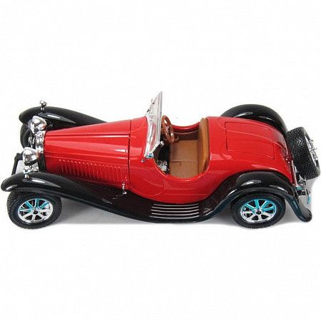 Коллекционная машина Bburago 1:24 Bugatti Type 55 (18-22027) red