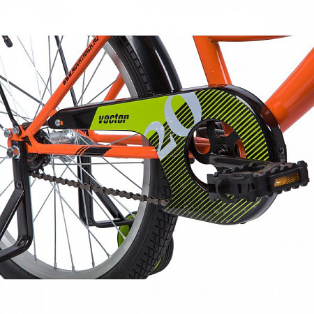 Велосипед Novatrack Vector 20" (2019) Orange/Green 203VECTOR.OR9