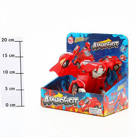 Диноробот на батарейках ZYE-E0093 red