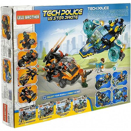 Конструктор UniToys Tech Police vs Star Pirate (8599-2)