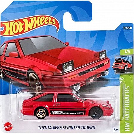 Машинка Hot Wheels Базовой коллекции Toyota AE86 Sprinter Trueno 17/250 (5785 HCW77) mainline 2022