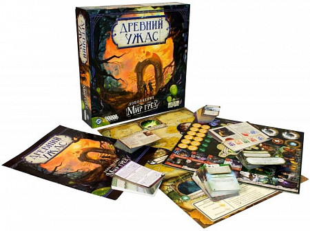 На картинке изображен Настольная игра Hobby World Древний Ужас: Мир грёз 181978 Настольная игра Hobby World Древний Ужас: Мир грёз 181978