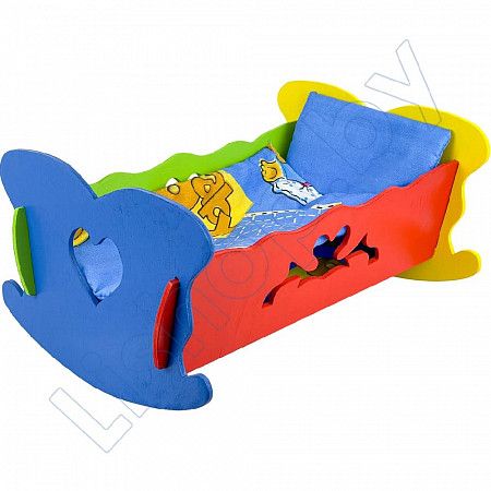 Кроватка для кукол Stantom 33 см (006327) blue №3