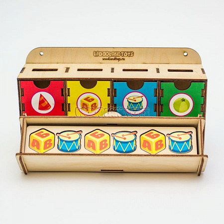 Комодик большой WoodLandToys Формы 4 119308