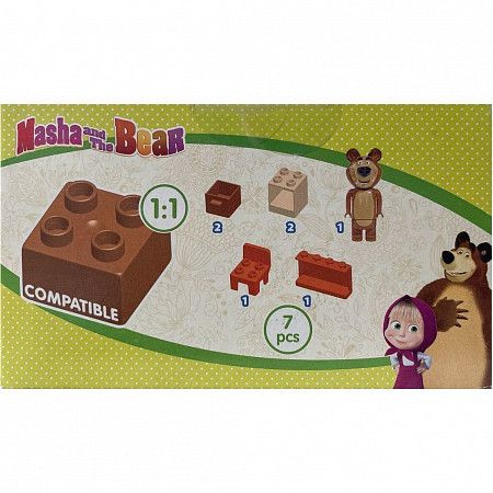 Конструктор BIG toys Маша и Медведь (800057090) №4