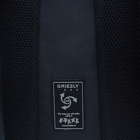 Рюкзак школьный GRIZZLY RB-157-2 /2 black/grey