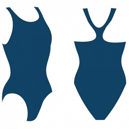 Купальник женский для бассейна Atemi dark blue BW2 2