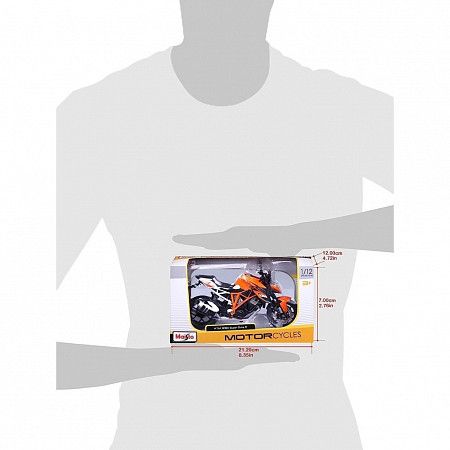 Мотоцикл Maisto 1:12 KTM 1290 Super Duke R (31101) orange