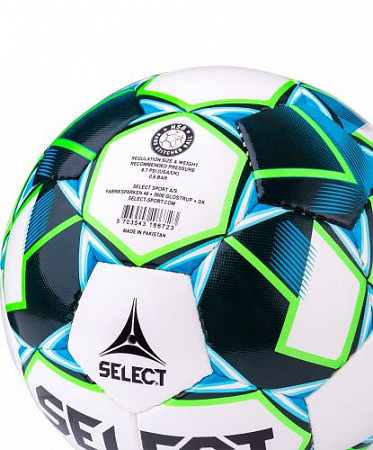 Мяч футзальный Select Futsal Super FIFA 850308 №4 White/Blue/Green