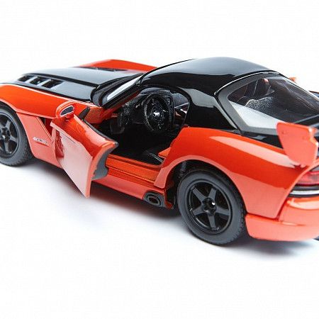 Коллекционная машина Bburago 1:24 Dodge Viper SRT/10 (18-22114) orange
