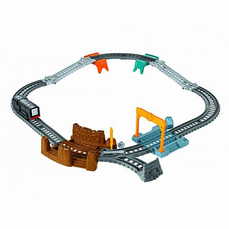 На картинке изображен Игровой набор Fisher Price Построй свою железную дорогу 3 в 1 CFF95 Игровой набор Fisher Price Построй свою железную дорогу 3 в 1 CFF95