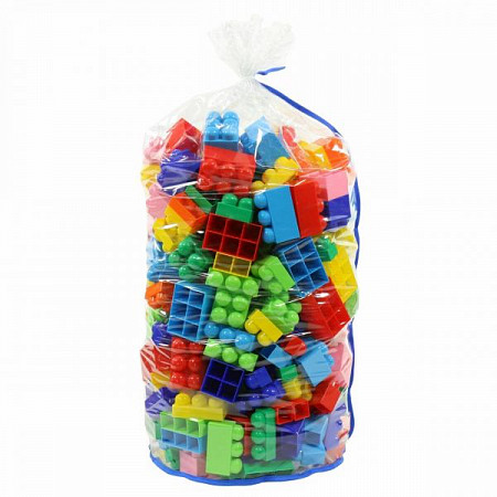 Конструктор Полесье Великан 342 элемента в мешке 7741