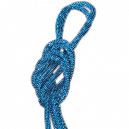 Скакалка для художественной гимнастики Pastorelli New Orleans Metallic 3 м light blue/gold