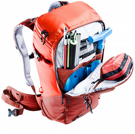 Рюкзак Deuter Freerider Pro 34+ 3303521-2803 moss/citrus (2020-21)