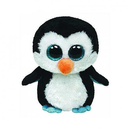 Игрушка мягконабивная Waddles Пингвин Beanie Boo's 36008 15 см