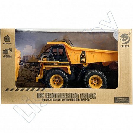 На картинке изображен Машинка на радиоуправлении UniToys Самосвал (9207A) Машинка на радиоуправлении UniToys Самосвал (9207A)