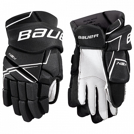 Перчатки хоккейные Bauer S18 NSX Sr Black