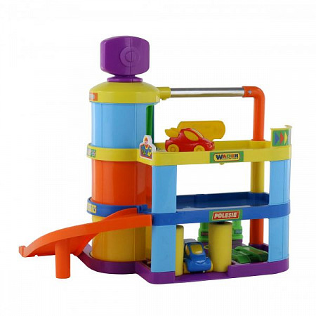 Гараж Полесье Беби с автомобилями 40381