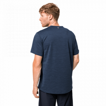Футболка мужская Jack Wolfskin Hydropore Xt Men dark indigo