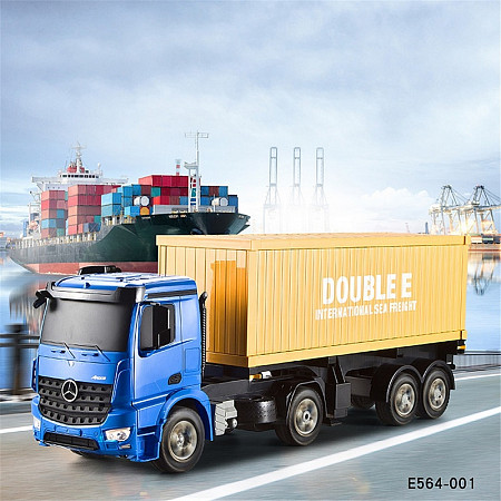 Радиоуправляемый контейнеровоз Double Eagle Mercedes-Benz Arocs 1:20 E564-003