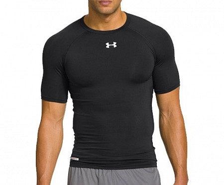 Компрессионная футболка Under Armour HeatGear Sonic Compression SS black