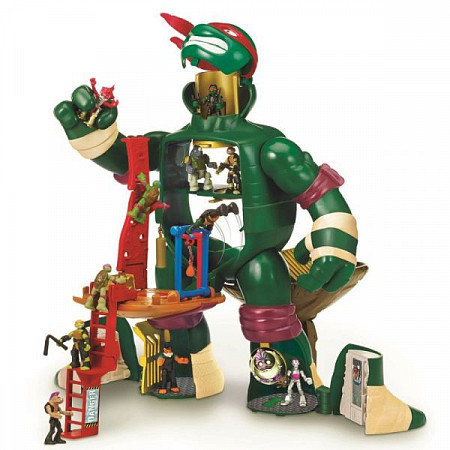Игровой микро набор Playmates Черепашки-ниндзя Мир Рафаэля 87844
