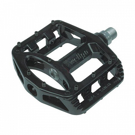 На картинке изображен Велопедали Wellgo BMX MG-1 MG-1 BK Велопедали Wellgo BMX MG-1 MG-1 BK