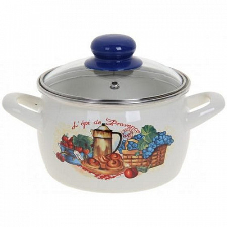 Кастрюля со стеклянной крышкой 159379 4,0л