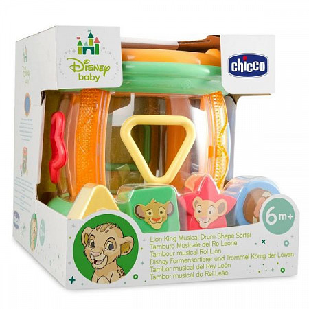 Музыкальный барабан Chicco Король Лев 00007514000000