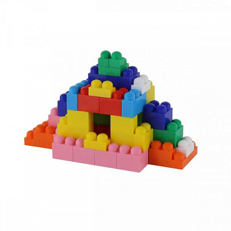 Конструктор Полесье Великан 162 элемента в мешке 7710