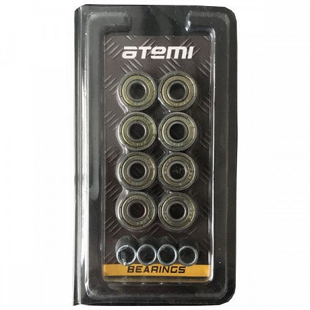 Набор подшипников Atemi ABS-17.03 ABEC-5 chrome
