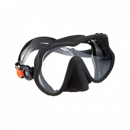 На картинке изображен Маска Mad Wave Eco Dive mask black Маска Mad Wave Eco Dive mask black