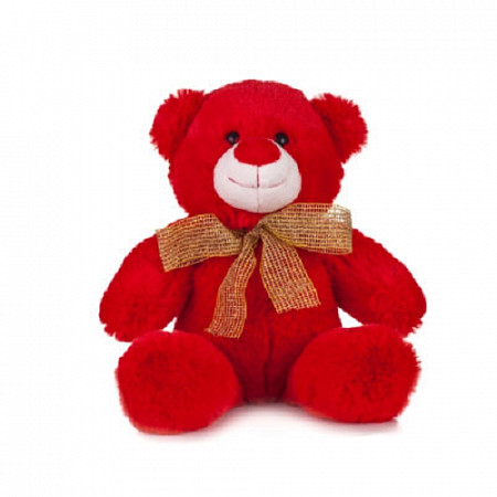 Мягкая игрушка Мальвина Медведь Красный 2.319.1