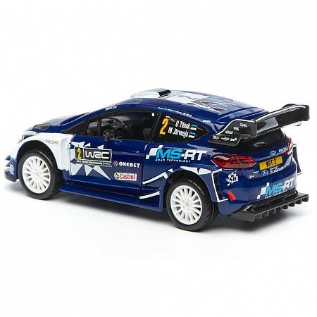 На картинке изображен Машинка Bburago 1:32 2017 M-Sport Ford Fiesta WRC (18-41052) Машинка Bburago 1:32 2017 M-Sport Ford Fiesta WRC (18-41052)