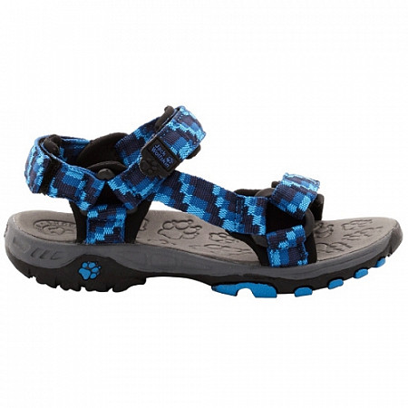 На картинке изображен Сандалии детские Jack Wolfskin Kids Seven Seas blue Сандалии детские Jack Wolfskin Kids Seven Seas blue