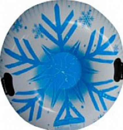 Тюбинг-ватрушка Sundays S102 95 см синий/белый
