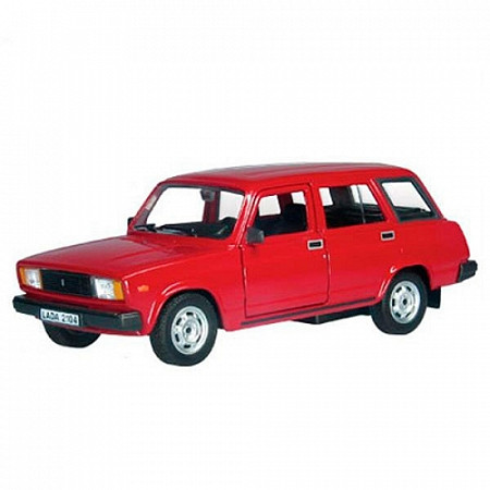 Модель автомобиля Auto Time LADA 2104 Гражданская 32674 red
