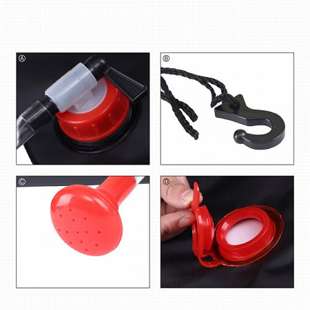 Походный душ KingCamp Shower Solar 3658