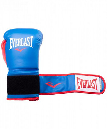 Перчатки боксерские Everlast Powerlock P00000727 blue/red