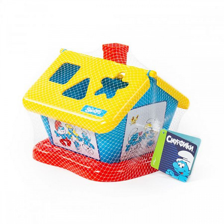 Логический Домик Полесье Смурфики с 6 кубиками №3 64431